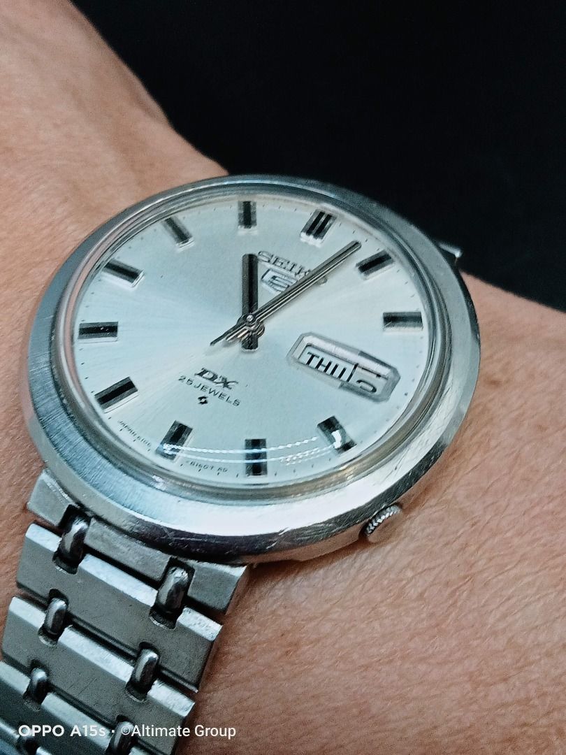Birthday Watch October 1968! Seiko 5 6106-8070 DX UFO SUWA 25J Automatic  Watch (OH)