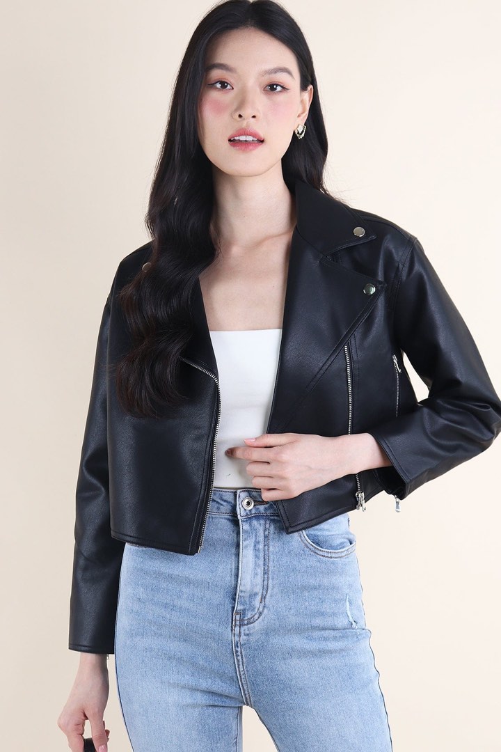 Remy leather jacket womens store