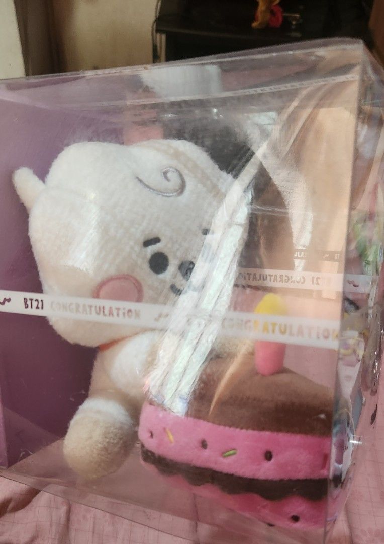 BT21 Lighting Cake RJ (Category: K-Wave Merchandise) located in Pasig City. Submitted by dacananay (Listing ID 1302595725, Image 2). Description: BT21 Lighting Cake - RJ Onhand Official Unsealed from box MOP: gcash, bpi, maya, metrobank MOD: ggx, sdd, jnt, lbc.