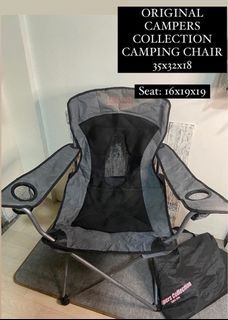 CAMPERS COLLECTION BRAND CAMPING CHAIR