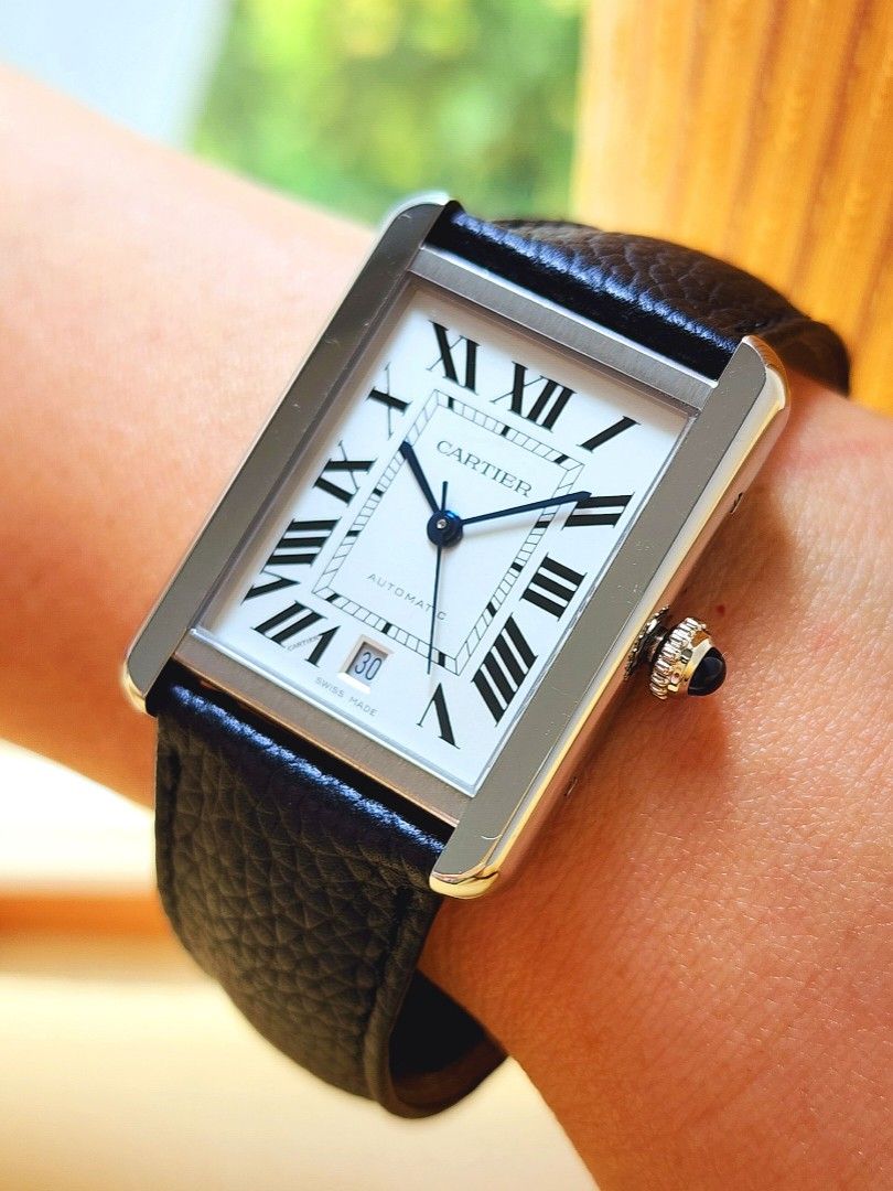 Cartier tank solo date shop