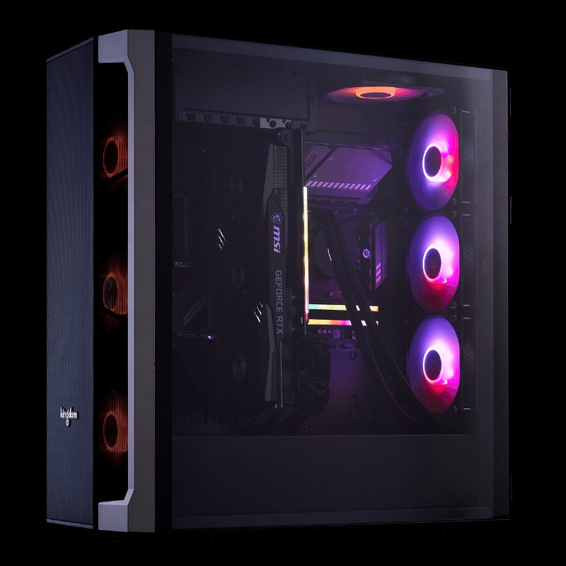 Challenger Kingdom MX890 PC ATX Case (Black), Computers & Tech, Parts ...