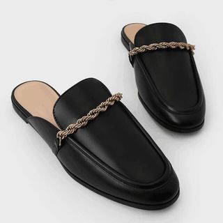 Charles and Keith Mule Flats