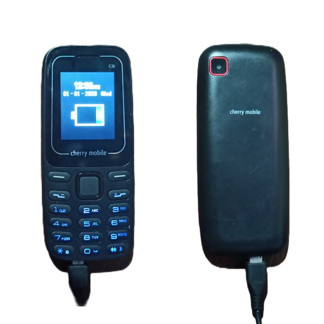Cherry Mobile Keypad Phone (Category: Early Generation Mobile Phones) located in Bacolod City. Submitted by rouseaux (Listing ID 1302641753, Image 1). Description: - Cherry Mobile Keypad (C3i) - Like new (rarely used) - INCLUSIONS: Phone, Battery, Charger.