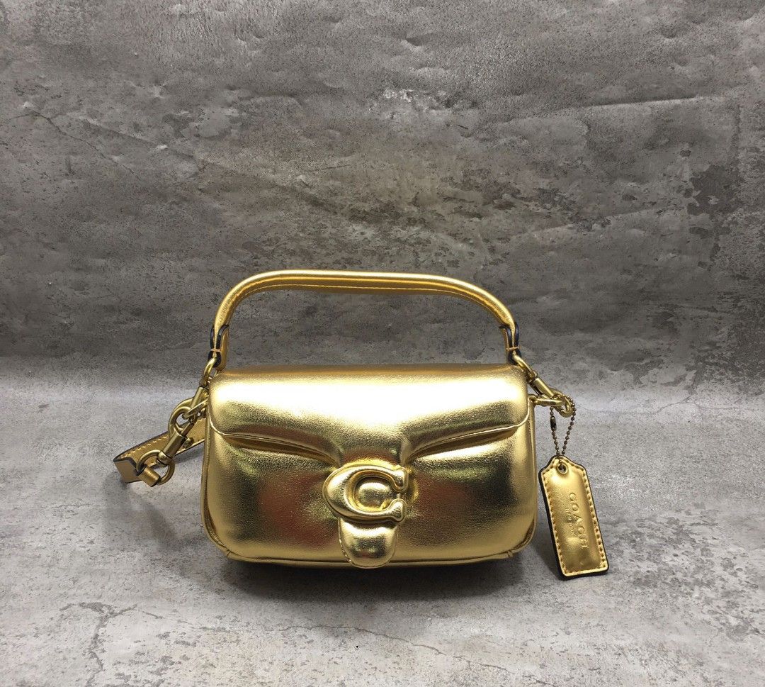 Coach Pillow Tabby Coach Pillow Tabby Shoulder Bag 18 Metallic