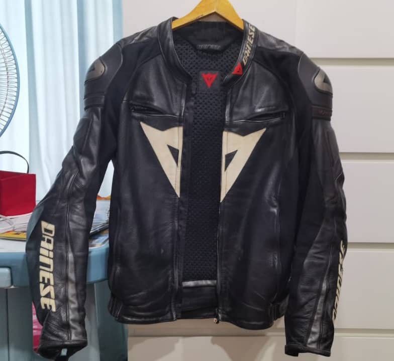 Dainese Delta Pro Evo C2 Perforated Leather Pants Black DAINESE SUPER SP R Leather Motorcycle Black Men s Fashion Coats Jackets and Outerwear on Carousell