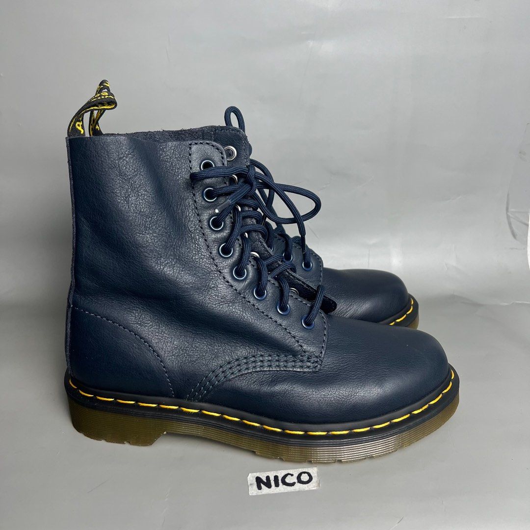 Dr martens pascal virginia dress blue sale