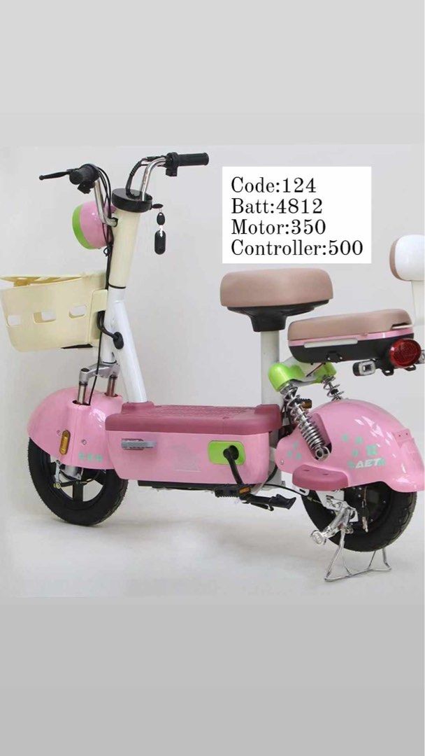ebike 2 wheels superstar bini (Category: Bicycles) located in Quezon City. Submitted by brandmanila (Listing ID 1302577628, Image 1). Description: superstar bini 48v12mah 350 motor.
