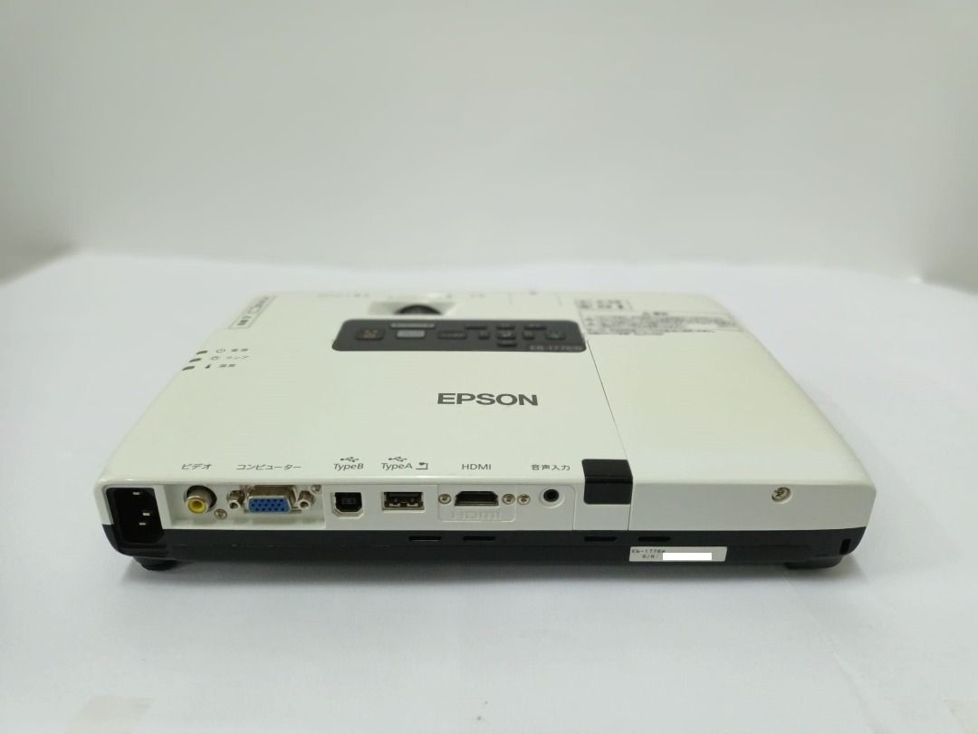 EPSON LCD プロジェクター EB-1776W H476D 投影動作確認済 エプソン EPSON 液晶プロジェクター EB-1776W 3000lm WXGA 3LCD