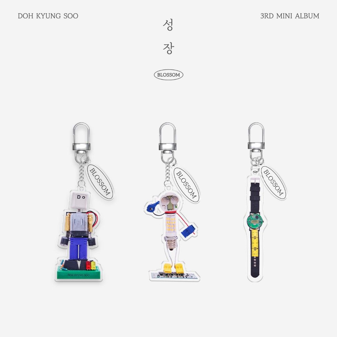 EXO D.O. BLOSSOM POP-UP CAFE MD [Online Sale] - Acrylic Keyring ...