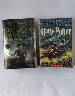 (2 for 350) Fantasy Book Bundle: Clockwork Angel and Harry Potter & the Goblet of Fire