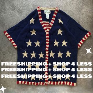 💗FREESHIPPING + SHOP 4 LESS💗 Vintage Starry Knitted Polo Shirt