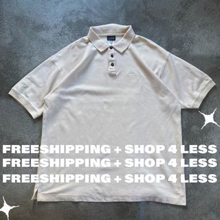 💗FREESHIPPING + SHOP 4 LESS💗Patagonia cream white knitted polo shirt
