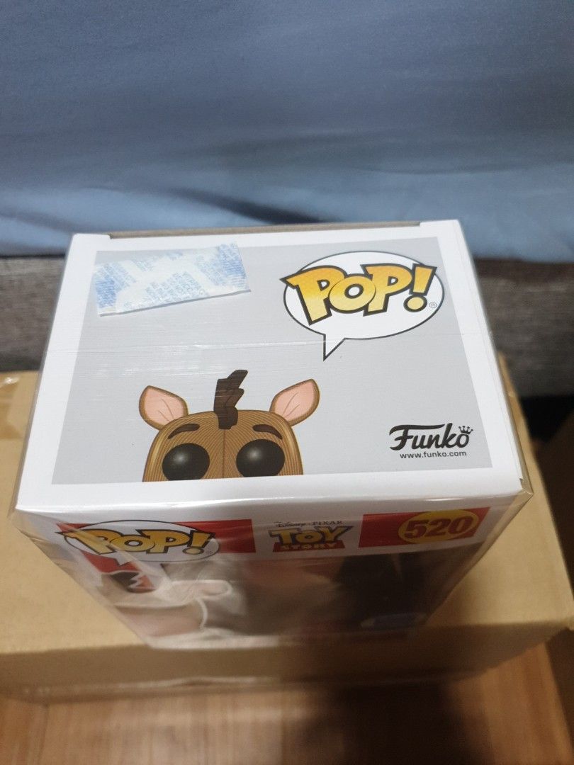 Amazon Flocked Bullseye Toy Story Funko Pop Funko Pop Disney Pixar