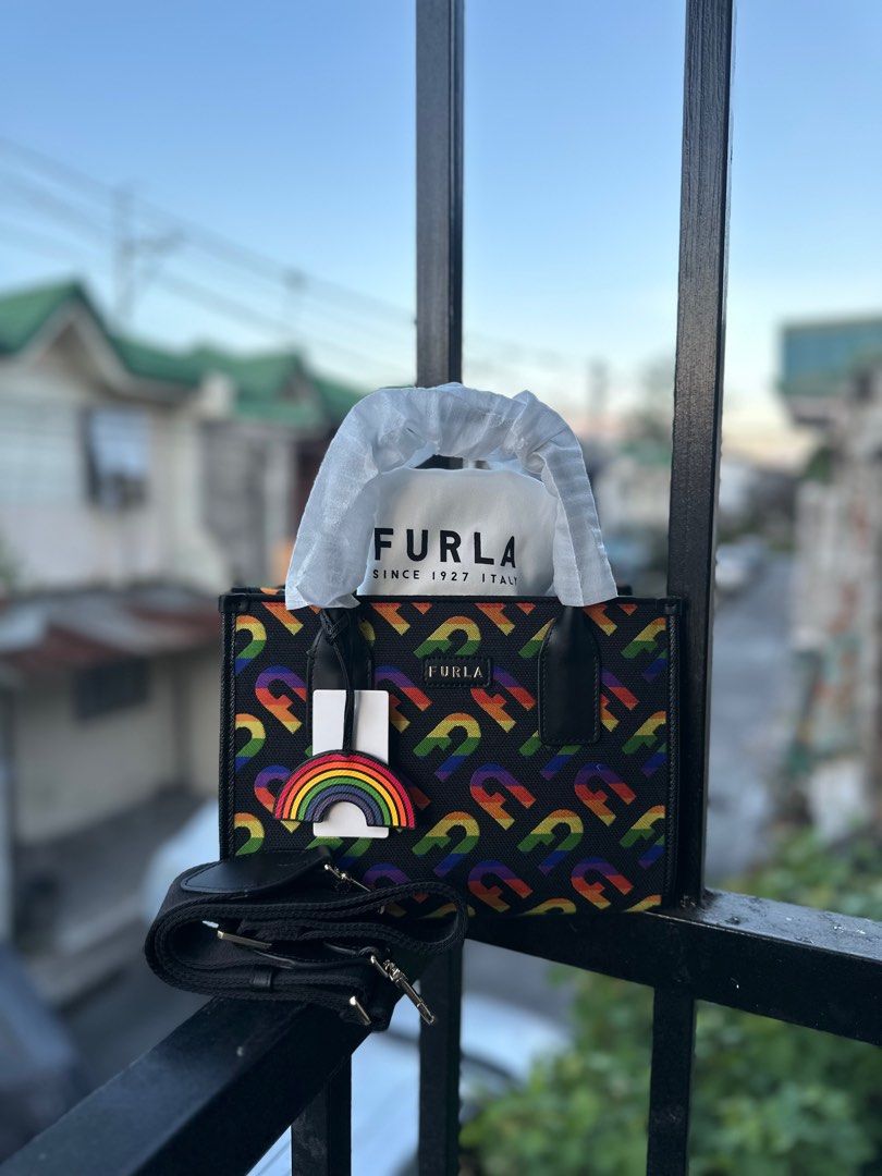 Furla rainbow bag discount