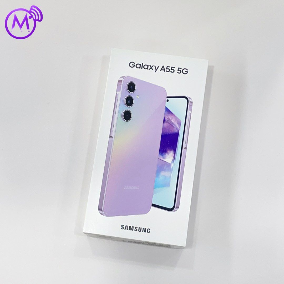 Galaxy A55 5G Awesome Lilac 256GB, Mobile Phones & Gadgets, Mobile