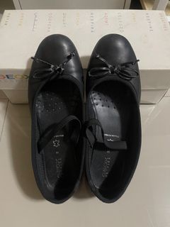 GEOX Respira Black Flat Shoes