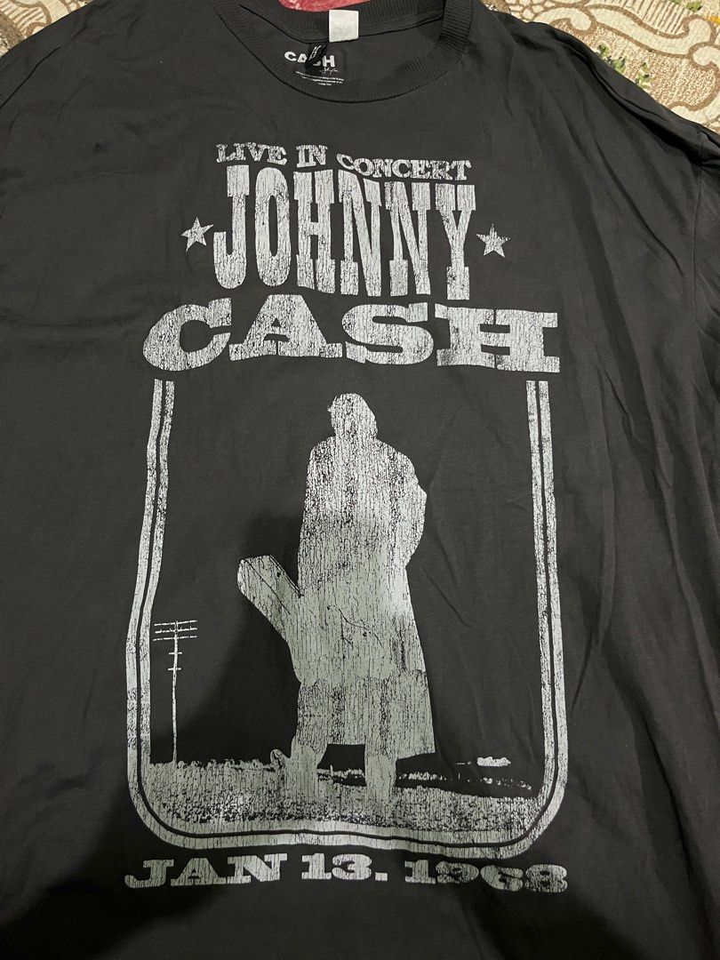 Johnny cash shirt h&m cheap