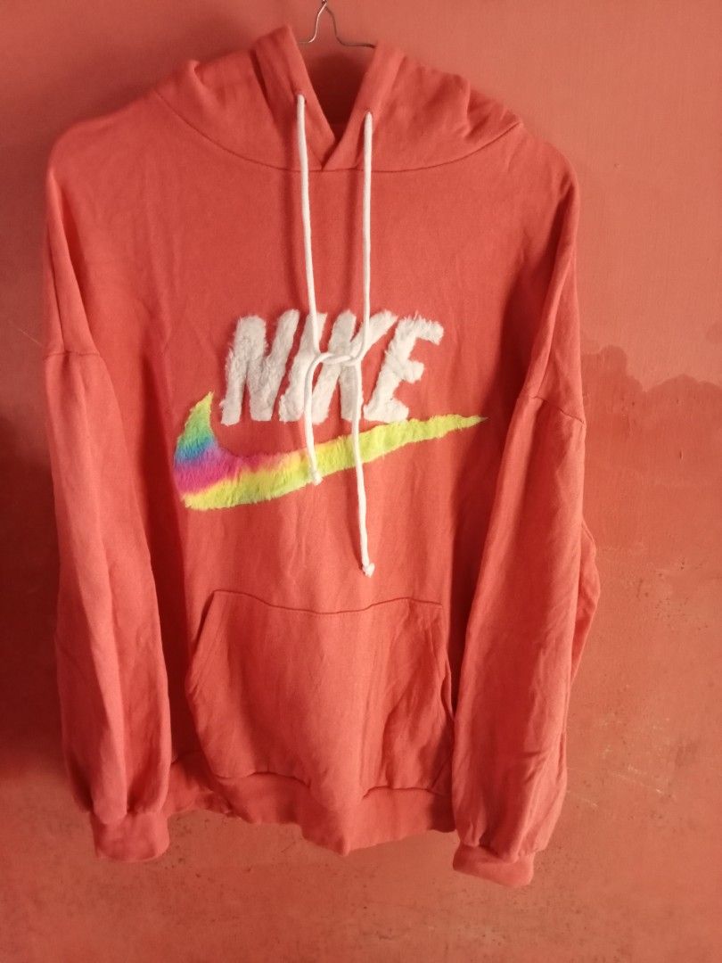 nike towelling hoodie