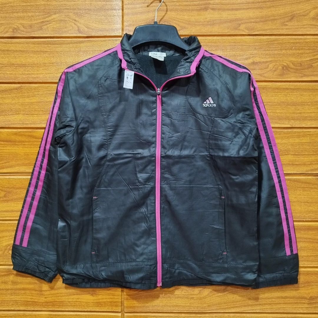 Jaket Adidas size M P 60 cm L 51 cm running sport parasut outdoor pria Olah Raga Baju Olahraga di Carousell