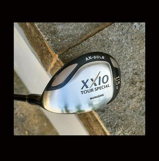 Japan, Dunlop XXIO AX-Sole Tour Special U5 17° Utility Hybrid Graphite Shaft Regular Flex Right Handed RH Men's Golf Club