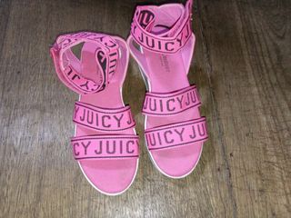 Juicy couture wedge sandals