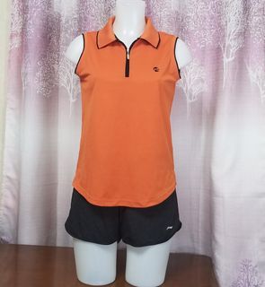 K2 Orange Sleeveless Activewear Top (Preloved)