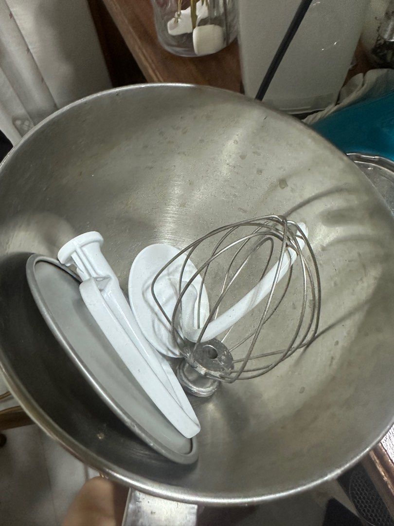 KitchenAid Artisan Stand Mixer ~ Crystal Blue Turquoise (Category: Other Kitchen Appliances) located in Dasmarinas. Submitted by twiceasnewph (Listing ID 1302585545, Image 3). Description: Used only twice - wasn't used at home because there's no baker. 😅 NO ISSUES Bought in the US, 110v - requires a transformer. SPECIFICATIONS: [Dimensions] - 41 × 28 × 52 cm [Weight] - 17.06 kg [Horsepower] - 0.40 hp [Wattage] - 300 w [Dough capacity] - 500 gram