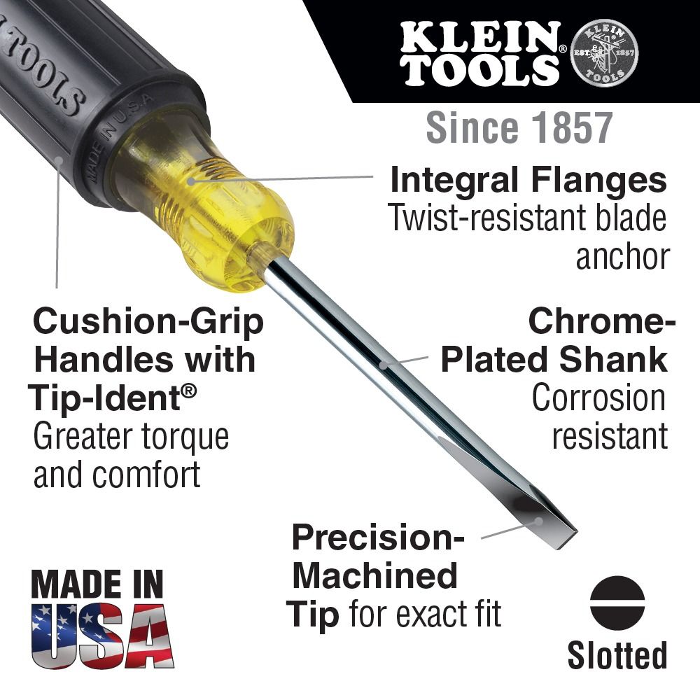 Klein Tools Cabinet Tip Screwdrivers - Round Shanks (Category: Construction Tools & Equipment) located in Manila. Submitted by homecareph (Listing ID 1302611360, Image 2). Description: 01-30-2026 ✅For Sale !!! Retail / Wholesale ✅KLEIN TOOLS CABINET TIP SCREWDRIVERS - ROUND SHANKS ✅SLOTTED ✅AVAILABLE: ✅AVAILABLE: ✅Model: 601-6 • Tip Size: 4.8mm • Shank Type: Round • Shank Length: 15.2cm • Overall Length: 24.8cm • Weight: 68g ✅Model: 605-6 • Tip S