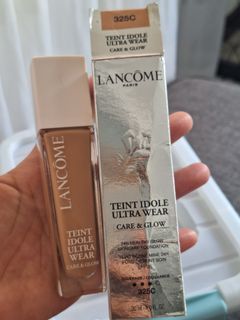 Lancome Care and Glow foundation!