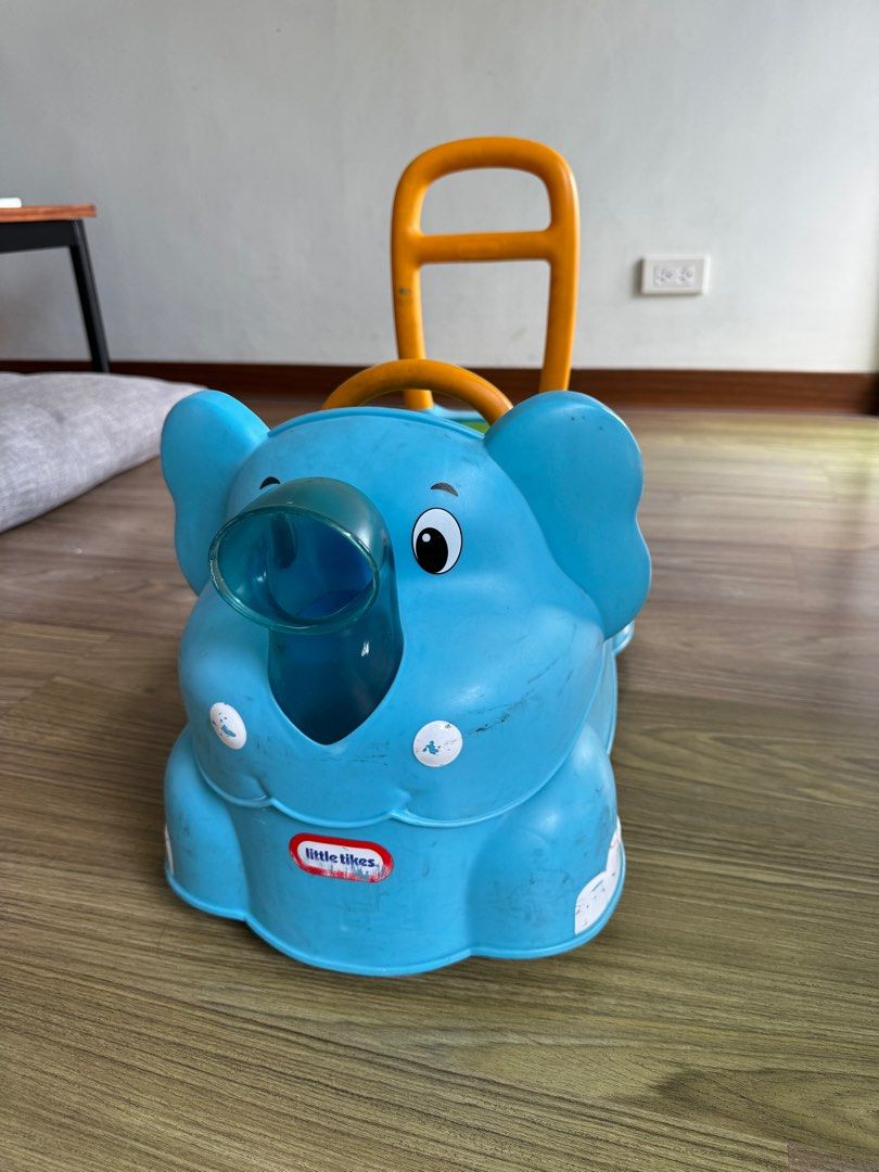 Little tikes ride on/walker (Category: Infant Playtime) located in Quezon City. Submitted by cindoypalaboy (Listing ID 1302569949, Image 1). Description: Super sturdy and makapal platic. Still in good condition, but with signs on use. Small storage in front and under the seat. No box Loc: horseshoe cubao qc.