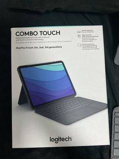 iPad KEYBOARD!! Logitech Combo Touch for iPad Pro 11”