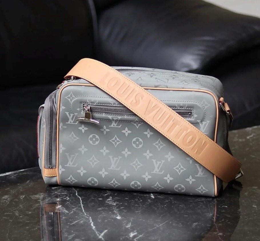 Louis Vuitton Kim Jones Monogram Titanium Camera Bag Original Luxury Bags Wallets on Carousell