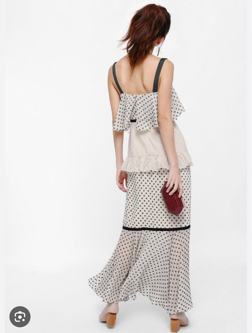 Aurora layered ruffle dress store
