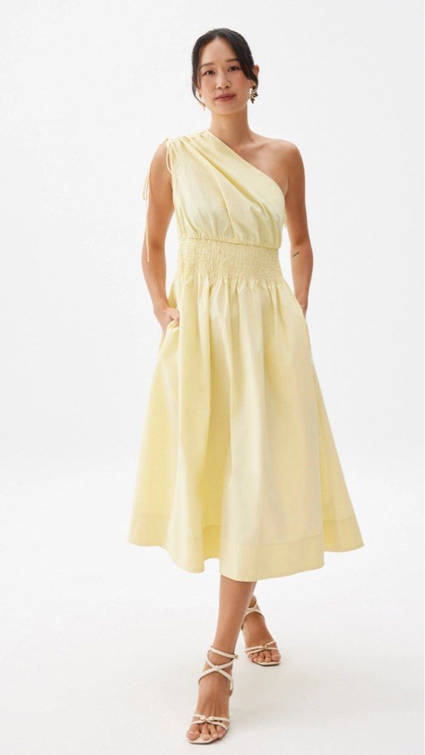 Love Bonito Cotton Toga Fit Flare Midaxi Dress, Women's Fashion