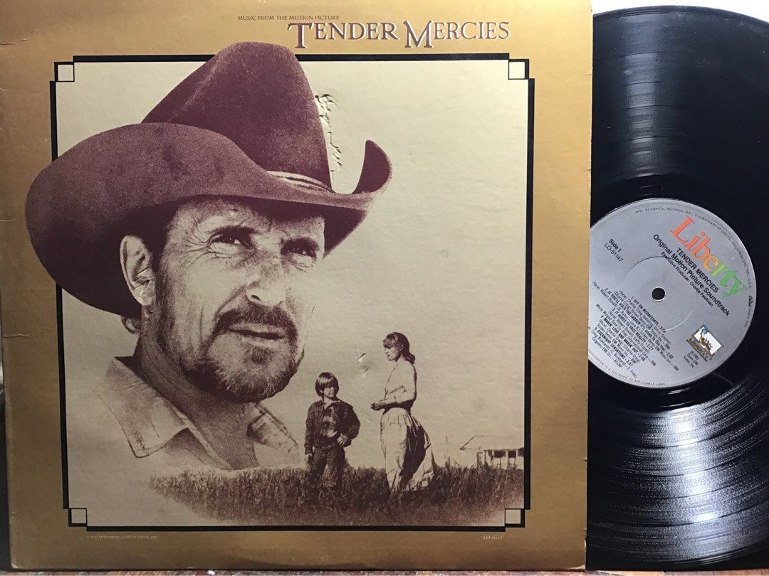 LP Tender Mercies OST - Robert Duvall Charlie Craig OOP VINYL RECORD