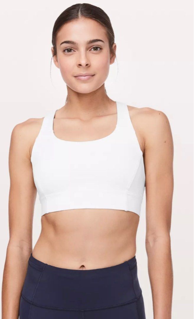 Lululemon Power Through Bra Women s Fashion Activewear on Carousell