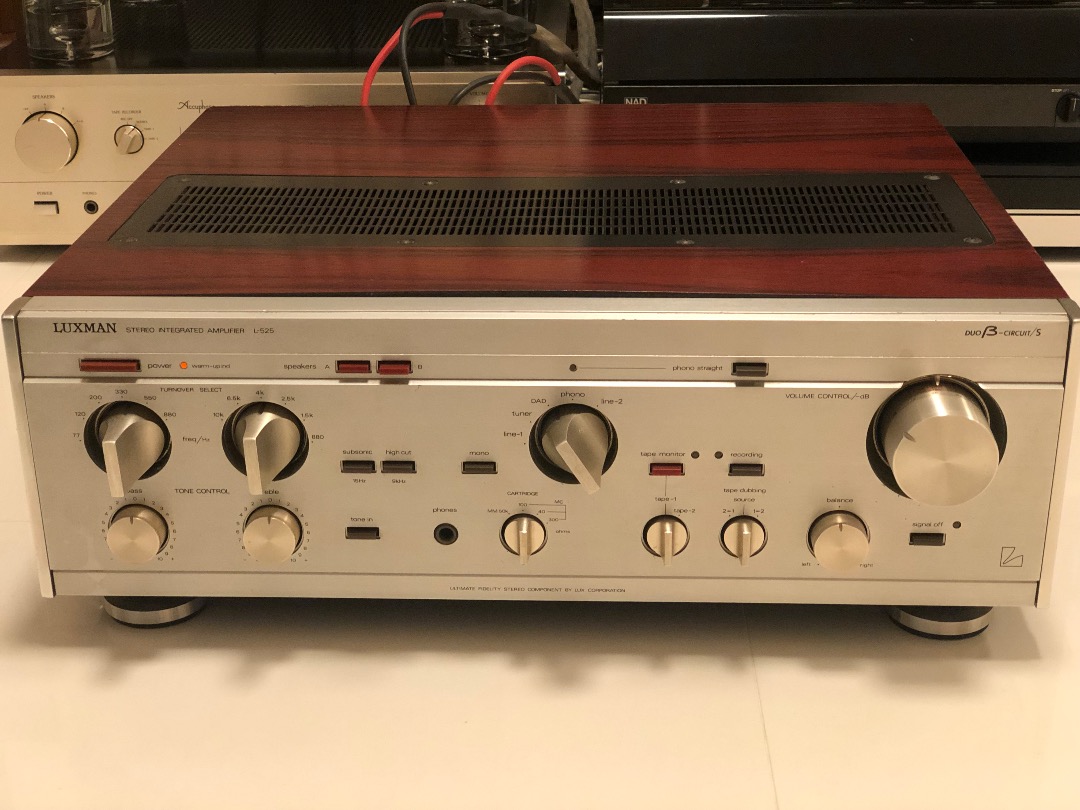 Kit De Réparation Ampli LUXMAN L-525 – Tous Condensateurs Neufs