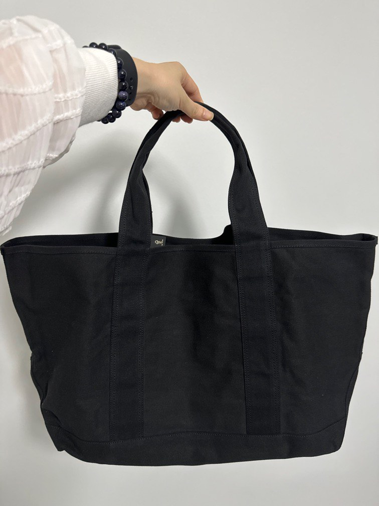 Massimo Dutti Canvas Tote Bag Massimo Dutti Dyed Canvas