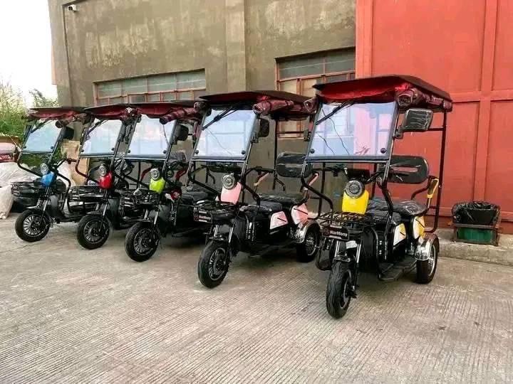 Mega star plus m001 ebike 3 wheels 1000watts (Category: Bicycles) located in Quezon City. Submitted by brandmanila (Listing ID 1302560689, Image 1). Description: MEGSTAR PLUS M001 PROMO PRICE: 33,000 ❌ SRP: 45,000 More Colors Available😉😉 HIGH PERFORMANCE MOTOR ⏩1000 WATTS MOTOR ⏩48V/25AH ⏩35-40KPH SPEED ⏩200 KGSLOAD WEIGHT ⏩3X10 TUBELESS TIRE ⏩2-3 SEATERS ⏩ADJUSTABLE PASSENGER SEAT ⏩FRONT DISBREAK ⏩FRONT BASKET ⏩COMPARTMENT ♦️FREEBIES♦️ ⏩CHARGE