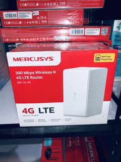 Mercusys 4G LTE Router 300Mbps Wireless N MB110-4G
