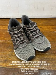 Merrell hiking running shoes
