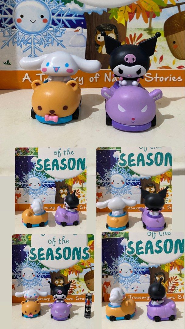 Mobil cinnamonrol dan kuromi, Toys Collectibles, Mainan di Carousell