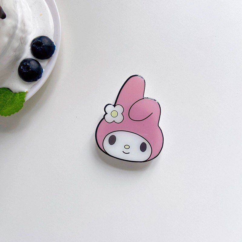 my melody pompompurin kuromi cinnamoroll pop socket phone grip