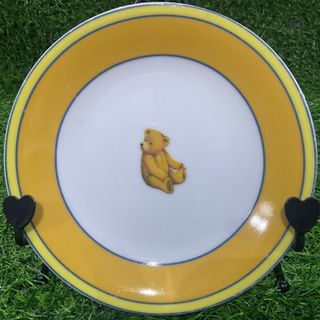 Narumi Fine China Yellow Teddy Bear Dessert Plate with Backstamp 6” inches, 1pc available - P150.00
