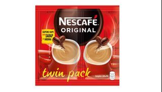 Nescafe original twin pack