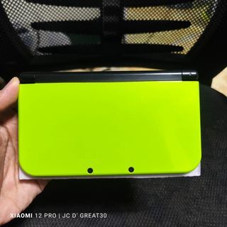 New 3ds XL Lime Green Edition IPS top screen cfw 128gb