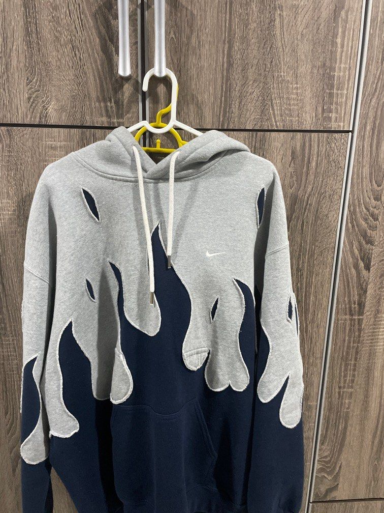 NIKE CUSTOM HOODIE Men s Fashion Tops Sets Hoodies on Carousell