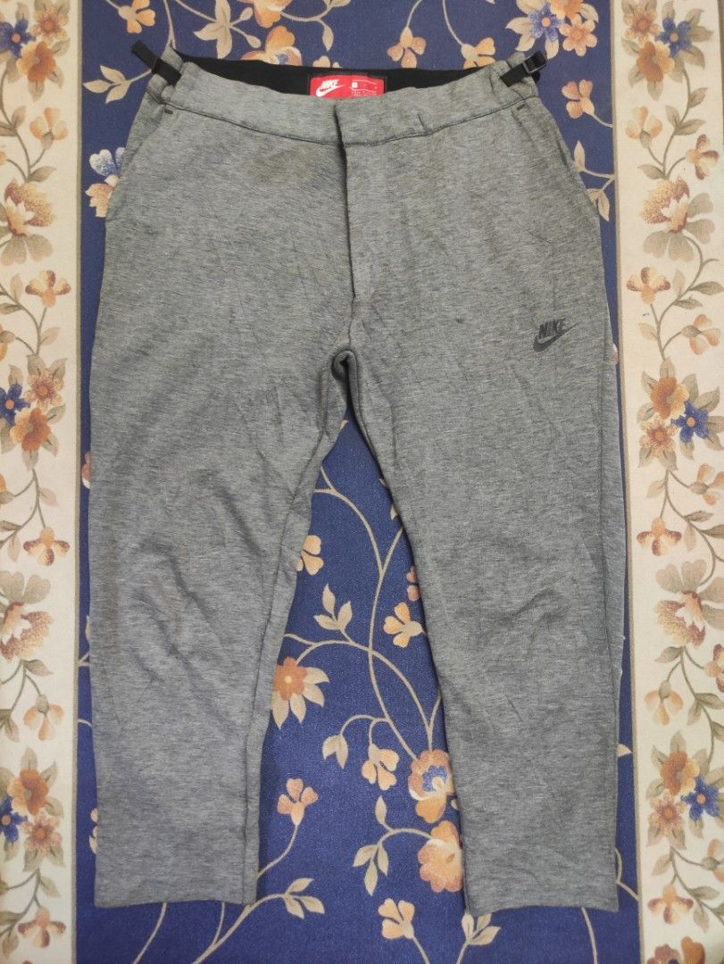 Nike Tech Cropped Jogger Pants Men s Fashion Activewear on Carousell