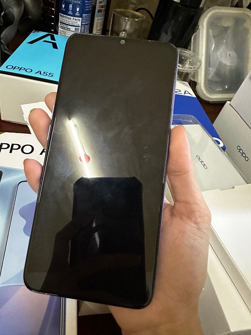 OPPO A16 4GB + 64GB Complete Inclusion (Category: OPPO) located in Manila. Submitted by raziela.08 (Listing ID 1302660721, Image 2). Description: Good as new actual Pictures are posted Mall pullout Phone PLEASE NO PRICE HAGGLING PRICE DROP Na po ito Box & complete Package AVAILABLE COLOR : Pearl Blue 64GB 100% Original nakapost imei you may check Check all you want upon pick up once na mag transact no return or Exchange No Warranty Pick up only L